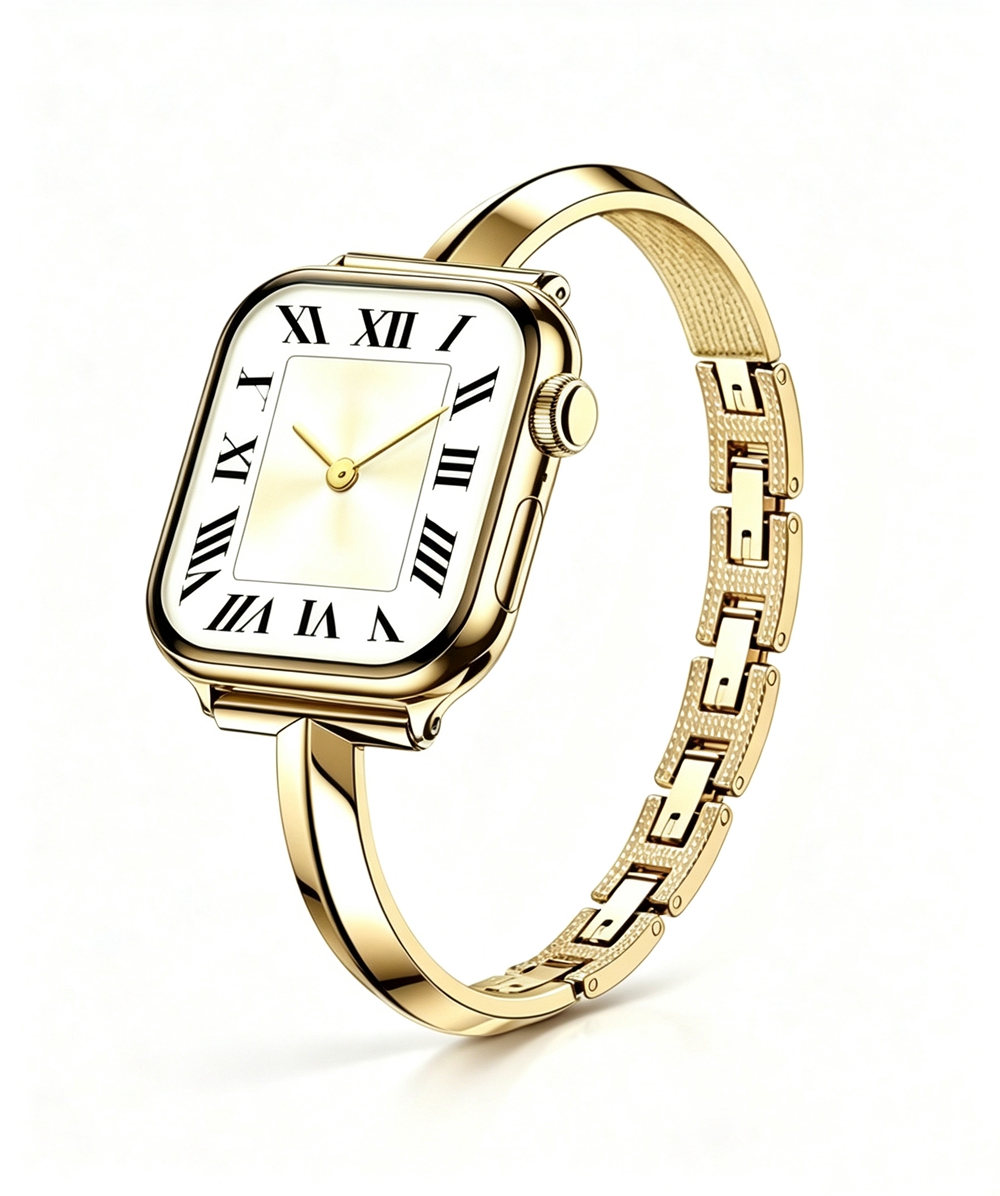 Luxury Watch Apple Bands - Luxury Stainless Steel Bracelet Strap For