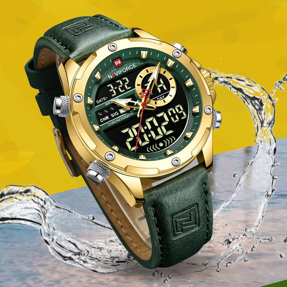 Naviforce Mens Wrist Watches 2 - Luxury Watch Holder For Men 评论和价格