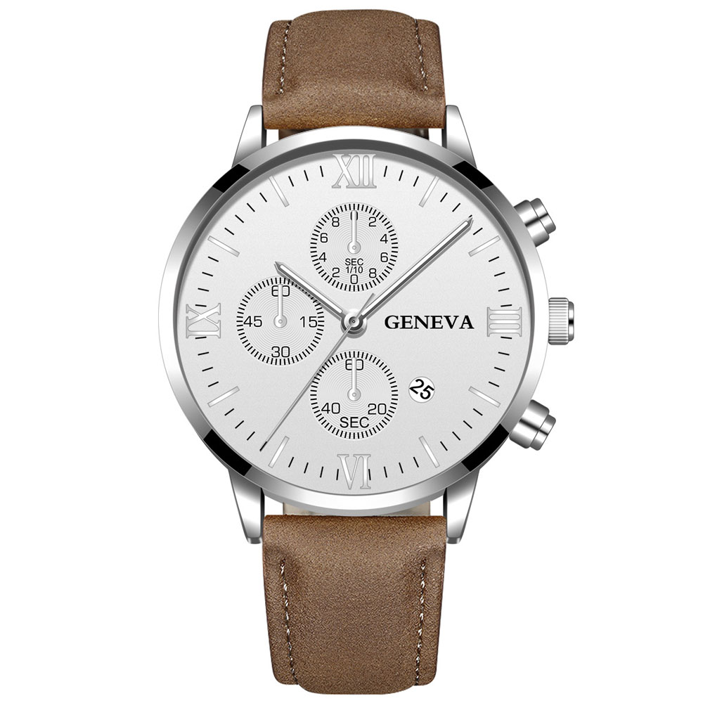 Geneva Fashion  Men Date Alloy - Luxury Watch Holder For Men 评论和价格