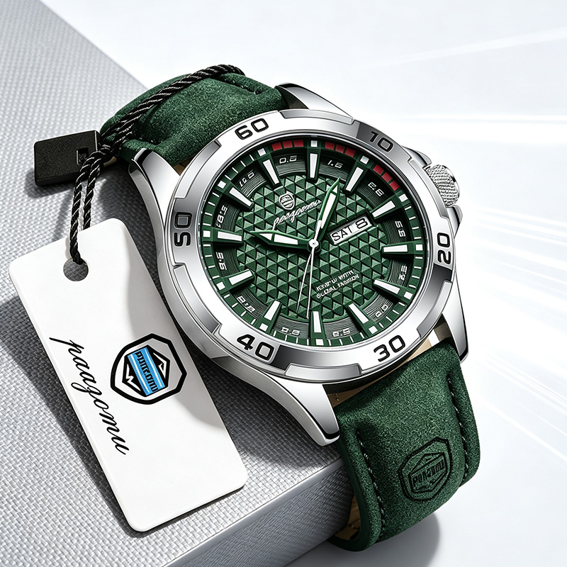 PAAZOMU Luxury Brand Men Watch - Luxury Watch Holder For Men 评论和价格