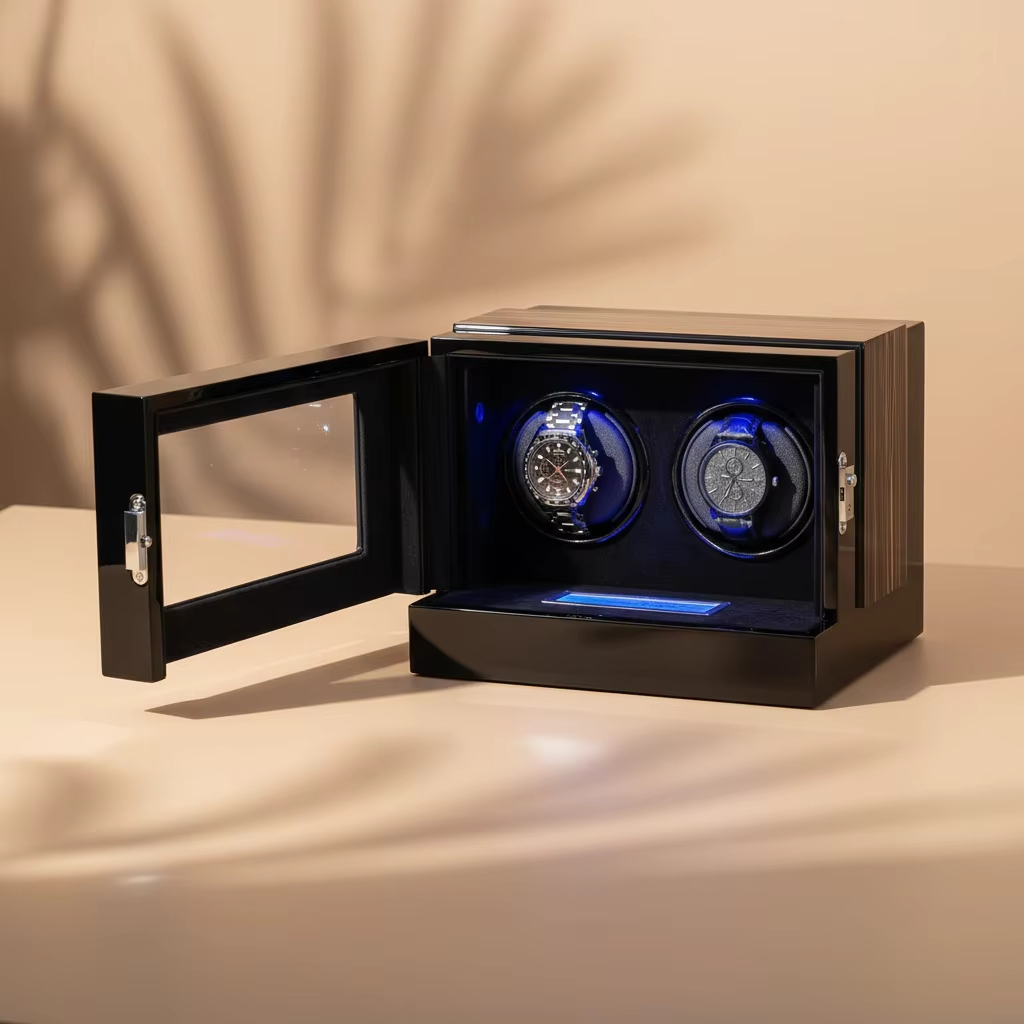 2 Slots Protective Luxury Watc - Luxury Watch Logo 评论和价格