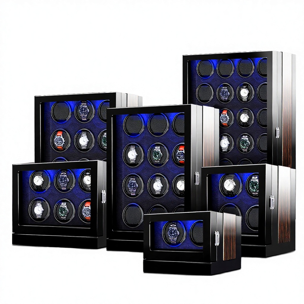 2 Slots Protective Luxury Watc - Luxury Watch Logo 评论和价格