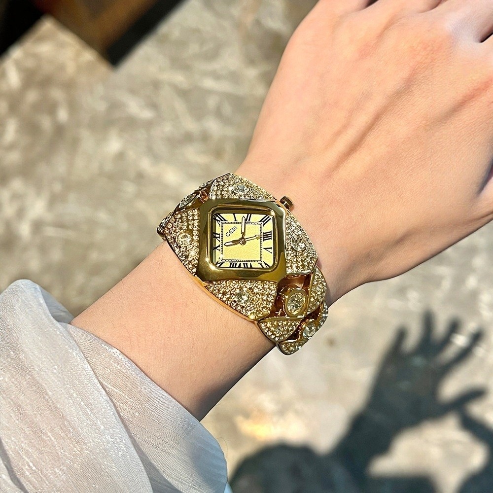 New Diamond Inlaid Bracelet Wa - Luxury Watch And Jewelry Brand 评论和价格