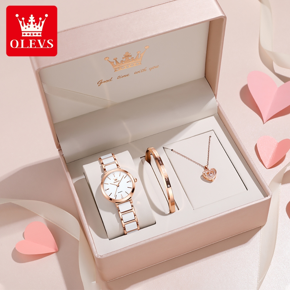 OLEVS Women Watch 5877 Luxury  - Luxury Watch & Jewellery Recensioni 评论和价格