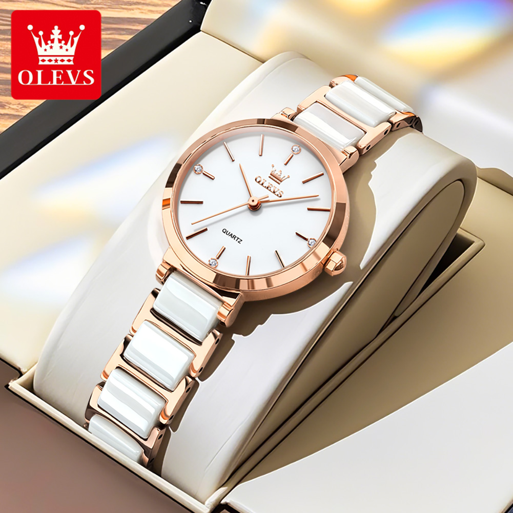 OLEVS Women Watch 5877 Luxury  - Luxury Watch & Jewellery Recensioni 评论和价格
