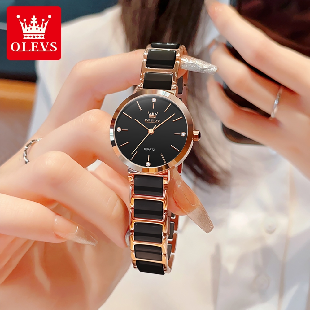 OLEVS Women Watch 5877 Luxury  - Luxury Watch & Jewellery Recensioni 评论和价格