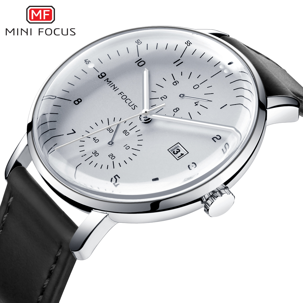 MINI FOCUS Men Watch Top Brand - Luxury Watch Holder For Men 评论和价格