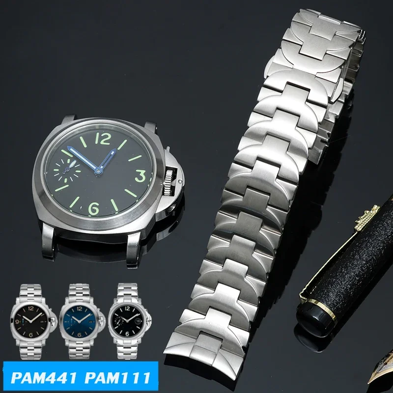 22mm 24mm Stainless Steel Brac - Luxury Watch Panerai 评论和价格