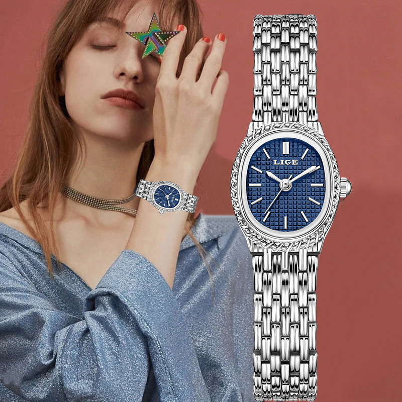 LIGE Fashion Luxury Quartz Wom - Luxury Watch & Jewellery Recensioni 评论和价格