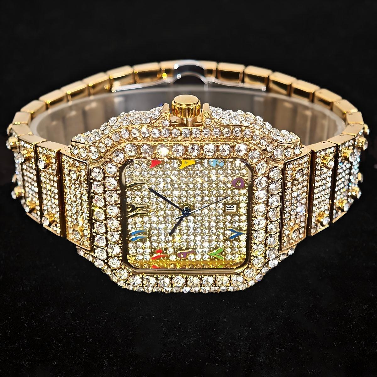Hot Fashion UNIGUET Full Diamo - Luxury Watch And Jewelry Brand 评论和价格