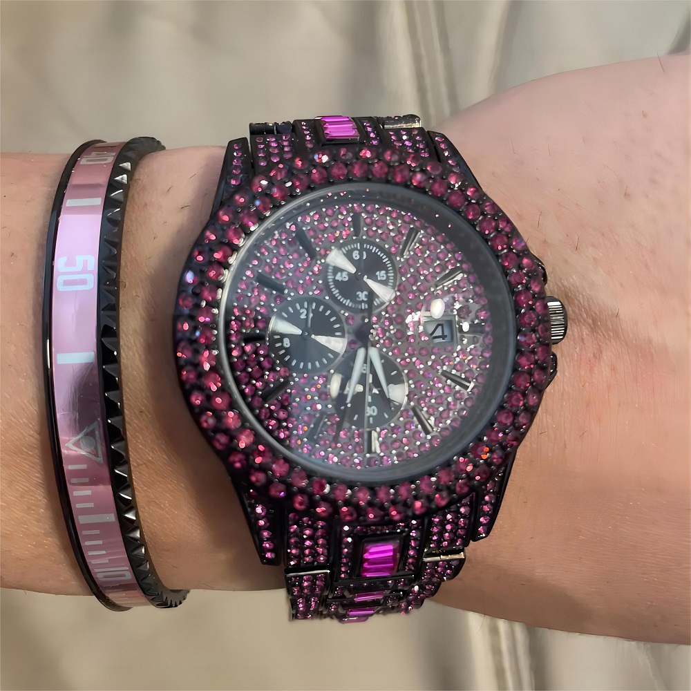 Hot Sell Red Ice Watch For Men - Luxury Watch And Jewelry Brand 评论和价格