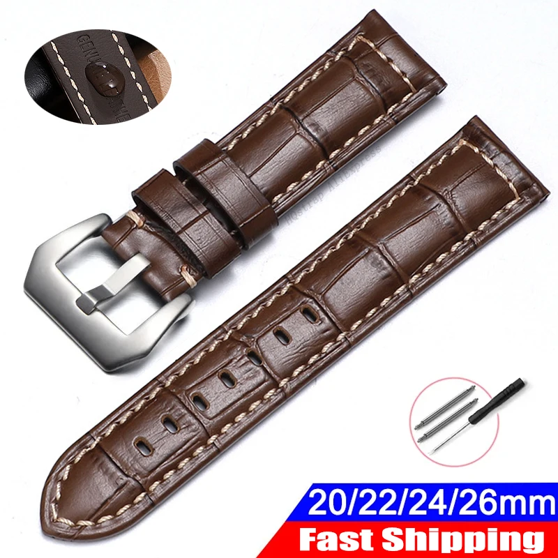 Leather Universal Replacement  - Luxury Watch Panerai 评论和价格