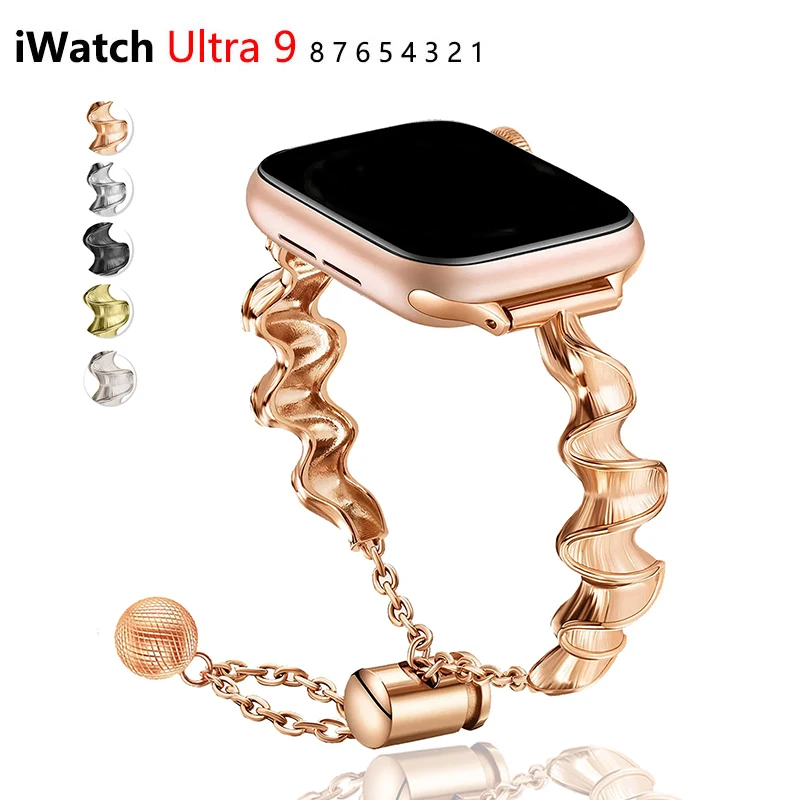 Jewelry Strap for Apple Watch  - Luxury Watch Apple Bands 评论和价格