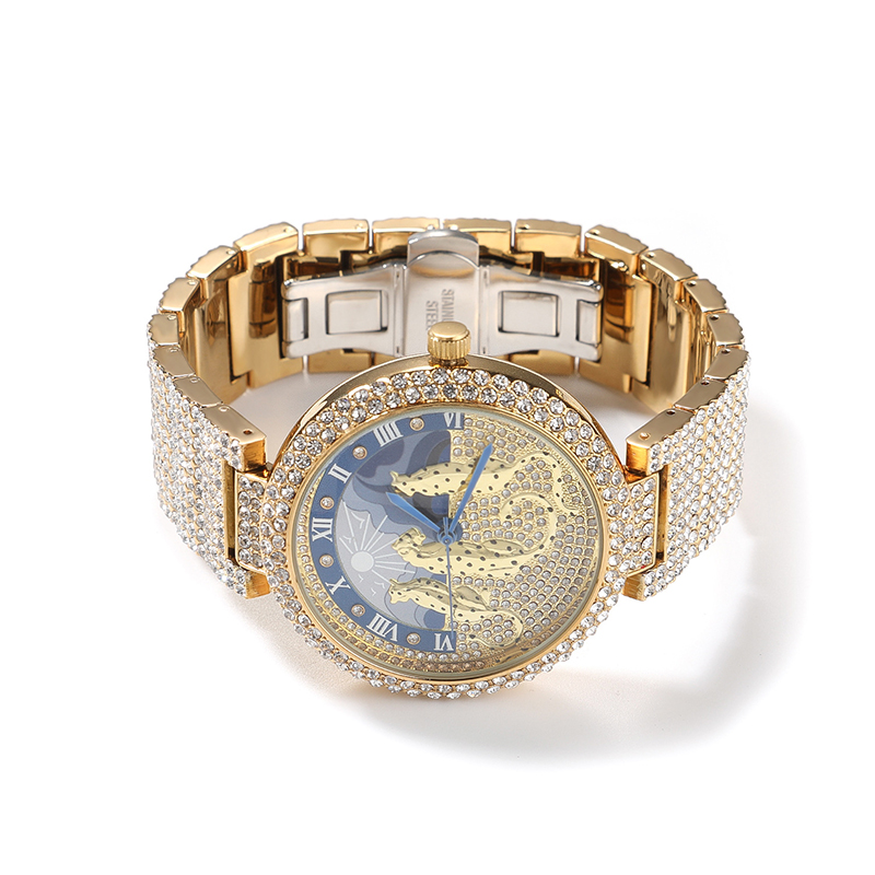 Men's Watches Sun and leopard  - Luxury Watch And Jewelry Brand 评论和价格