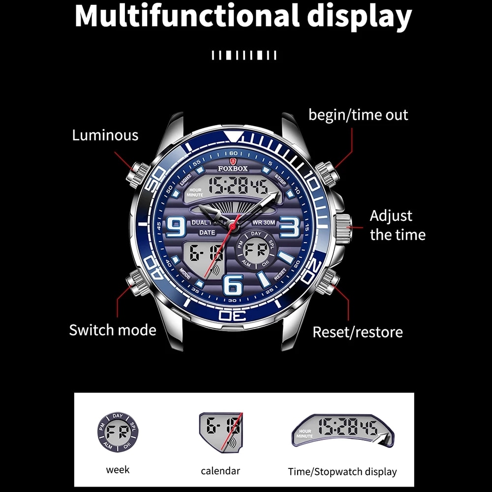2024 Top Brand Luxury Digital  - Luxury Watch Holder For Men 评论和价格