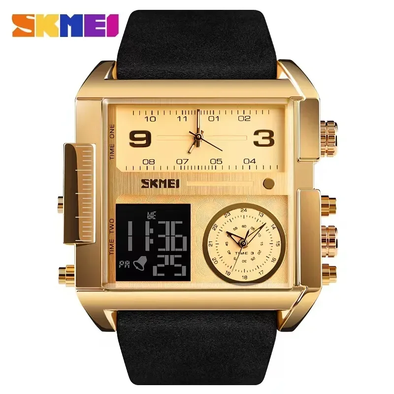 SKMEI Mens Quartz Movement Wat - Luxury Watch Holder For Men 评论和价格