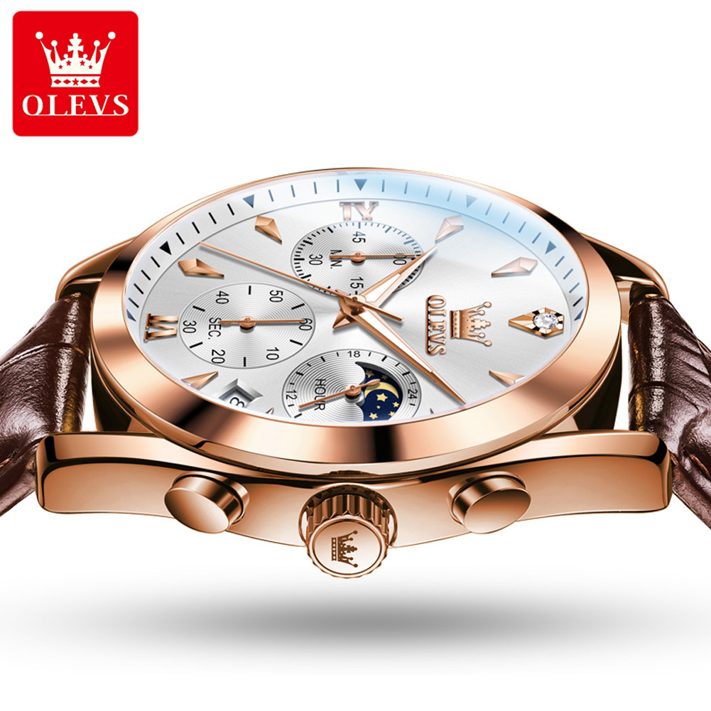 OLEVS Brand New Fashion Quartz - Luxury Watch Holder For Men 评论和价格